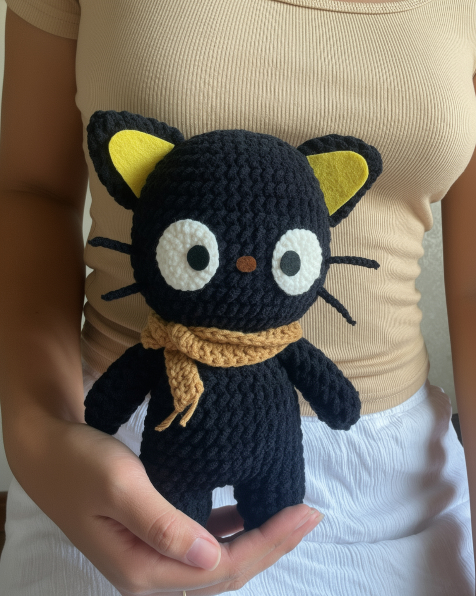 Black Cat Crochet Pattern