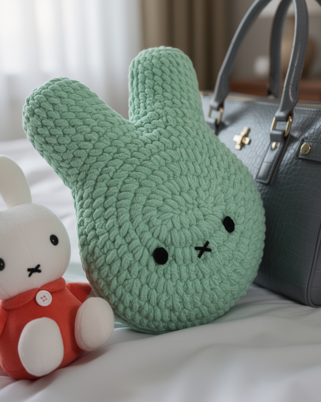 Miffy Pillow Crochet Pattern