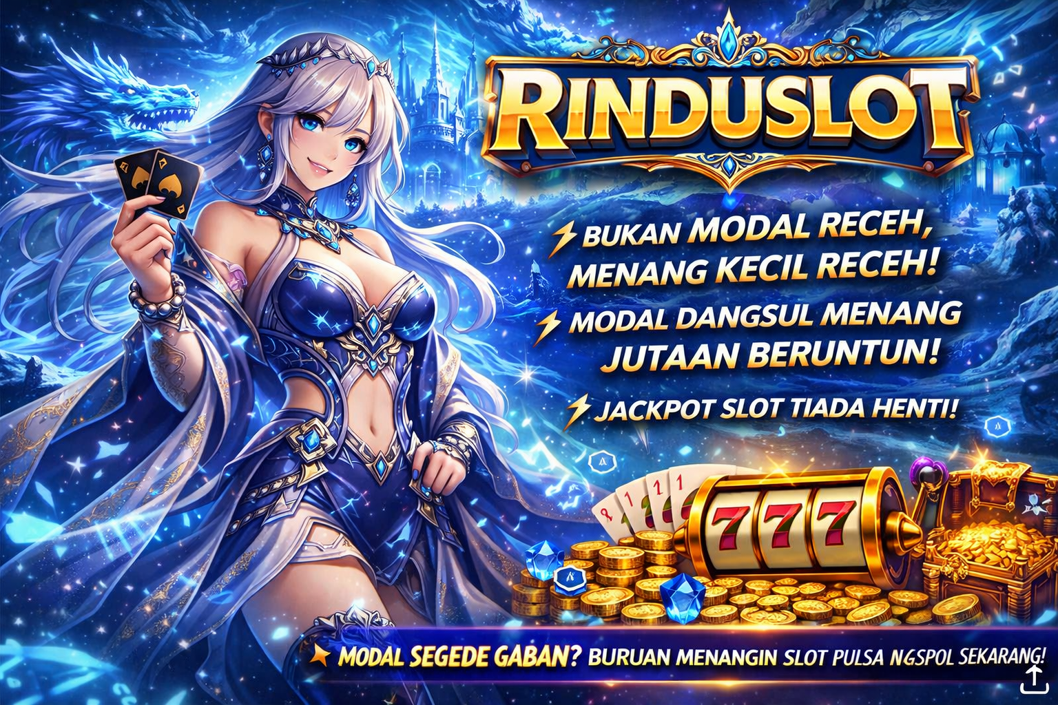 RINDUSLOT ꚰ Zona Slot Online Seru & Menantang | Terlengkap 2026