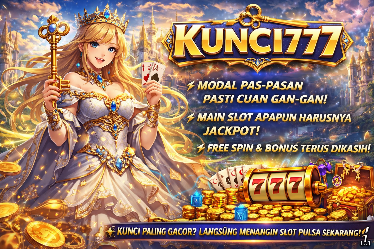 KUNCI777 ꚰ Zona Slot Online Seru & Menantang | Terlengkap 2026