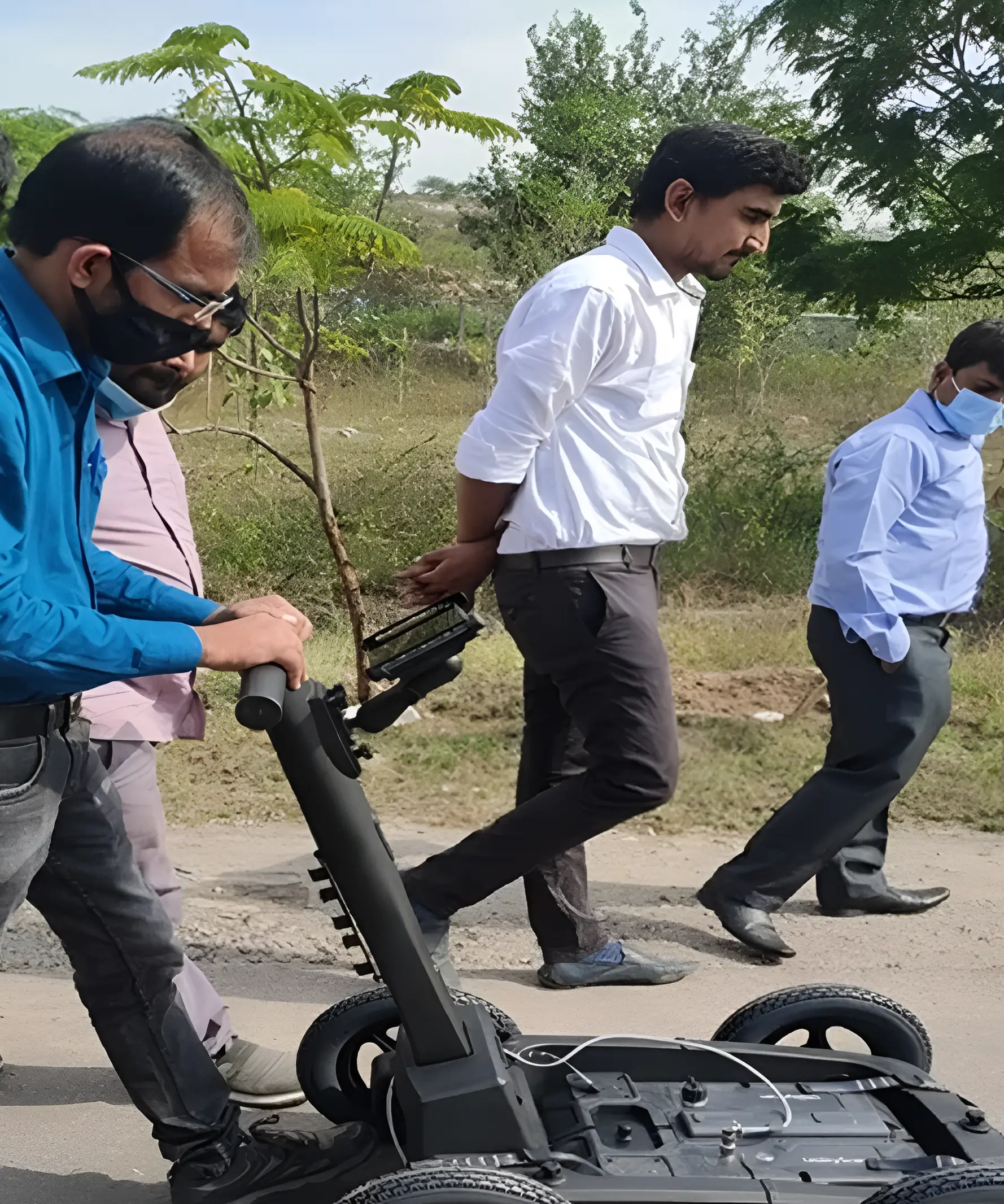Ground Penetrating Radar for subsurface analysis