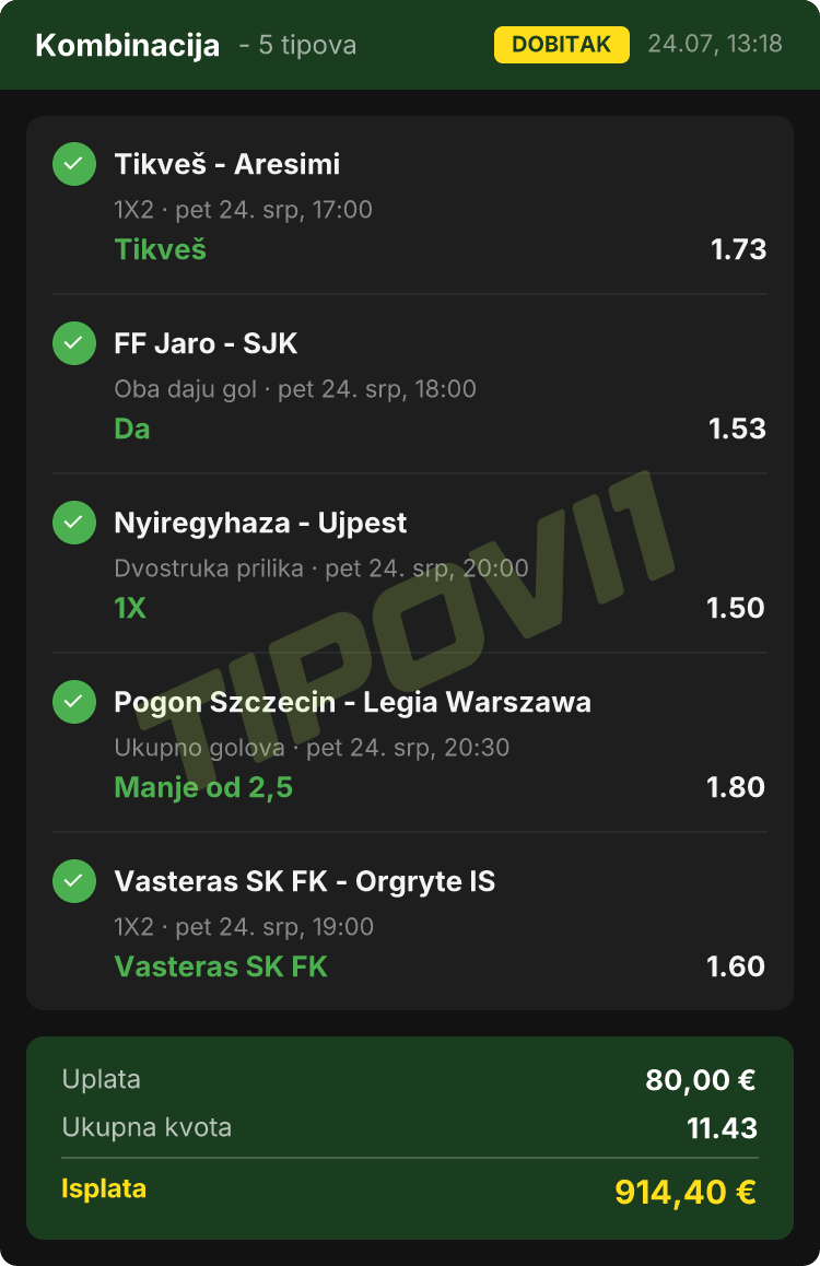 TIPOVI1 listić od jučer