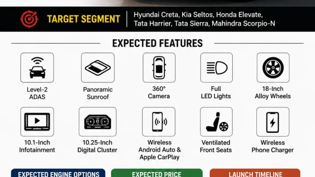 Nissan Tekton Set for India Debut Soon: New SUV Targets Creta and Seltos Segment