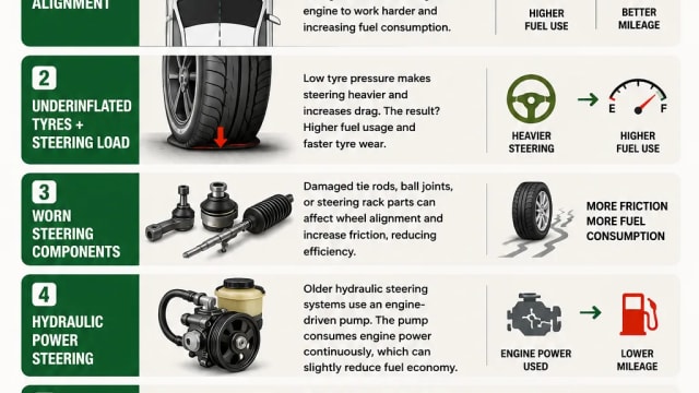 How Your Steering Can Affect Fuel Mileage