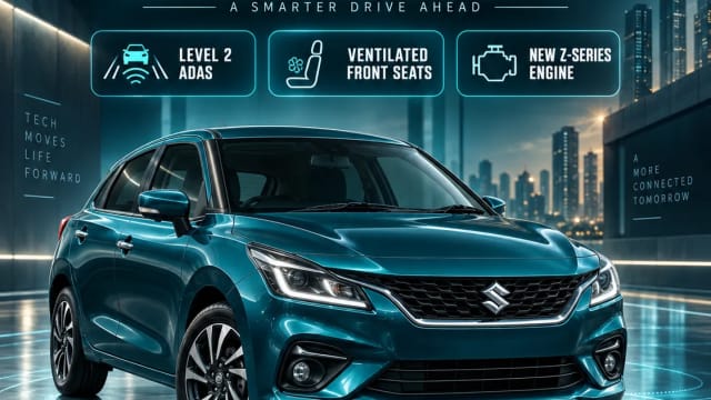 2026 Maruti Suzuki Baleno Facelift Launched with Level 2 ADAS and Ventilated Seats