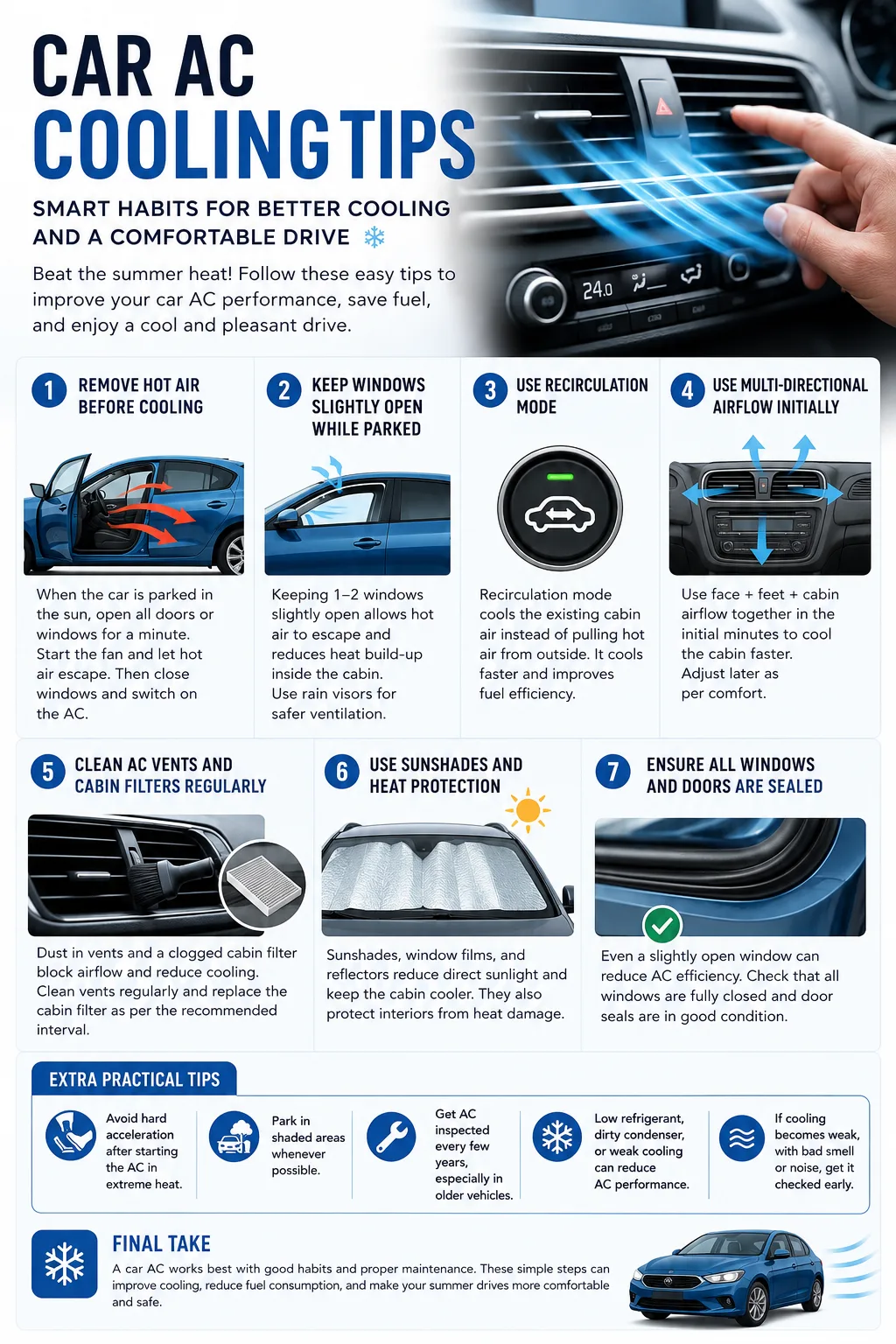 Car AC Cooling Tips: These Smart Habits Can Make Your Summer Drives Much More Comfortable