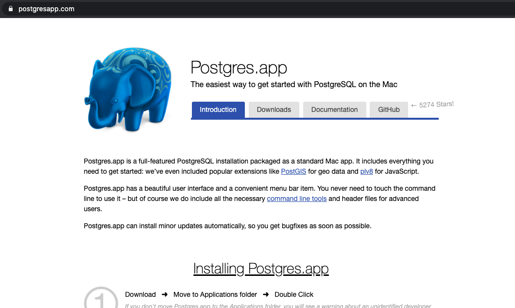 homebrew postgres