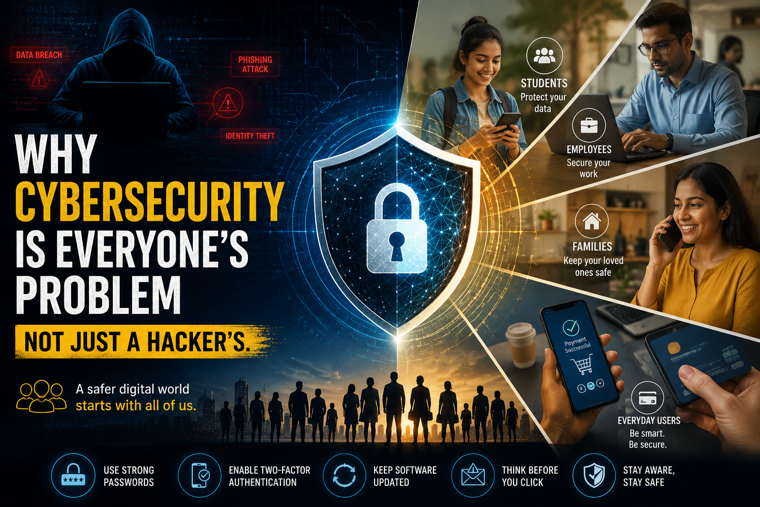 Why Cybersecurity Is Everyone’s Problem — Not Just a Hacker’s