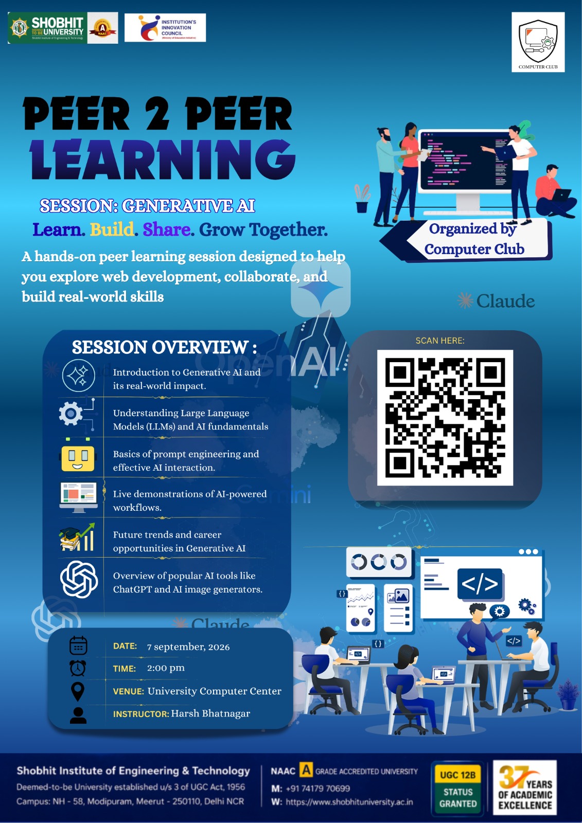 Peer-to-Peer Learning: Generative AI