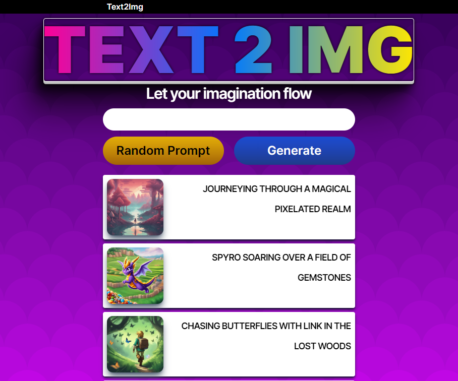 Text2Img