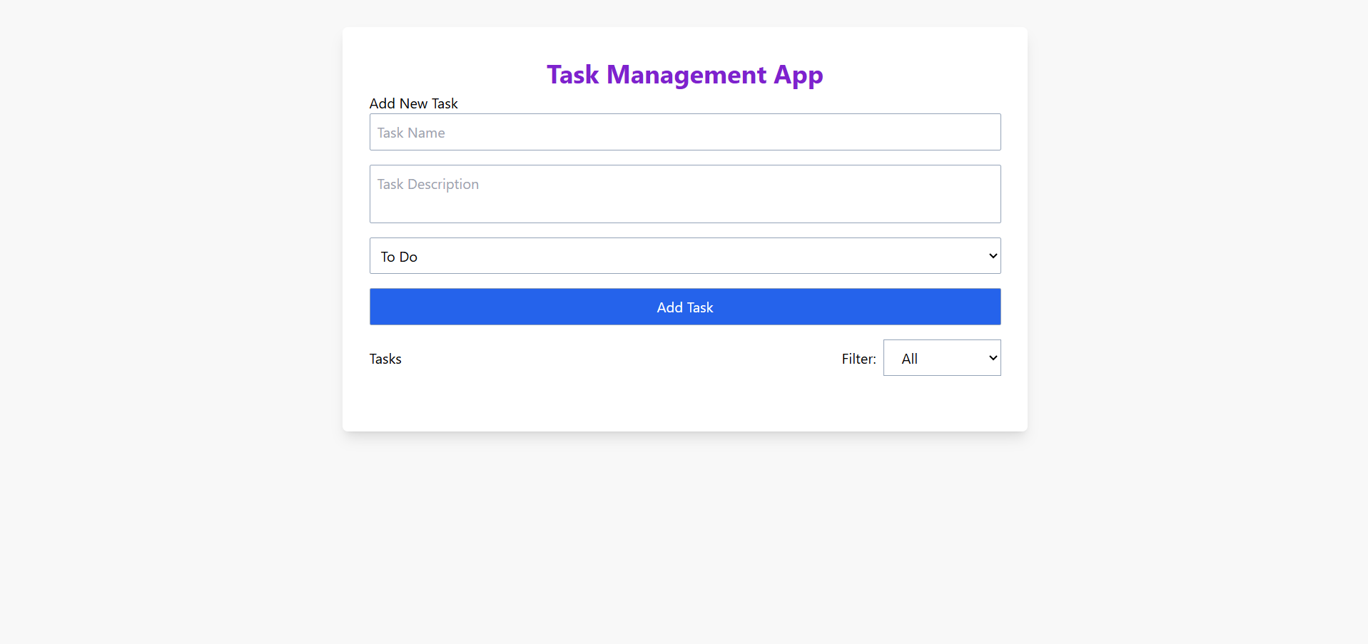 Task Management App