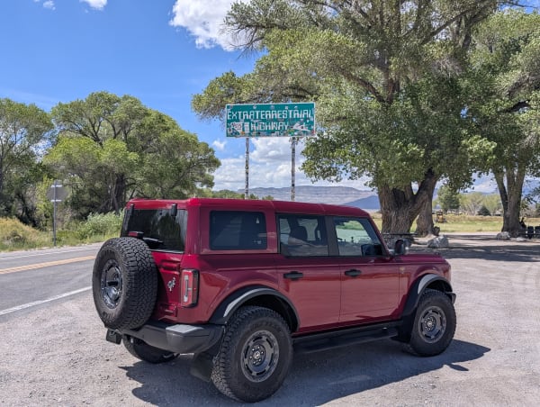 Extraterrestrial Highway sign