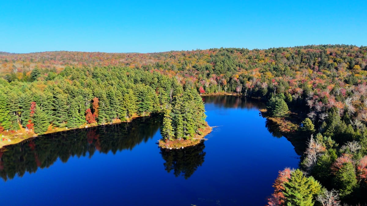 Island at Camp Timber Trails