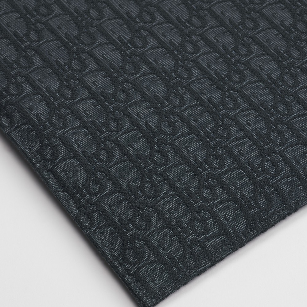 Dior A4 Pouch - Black Oblique Jacquard 153974371 [P] | eBay