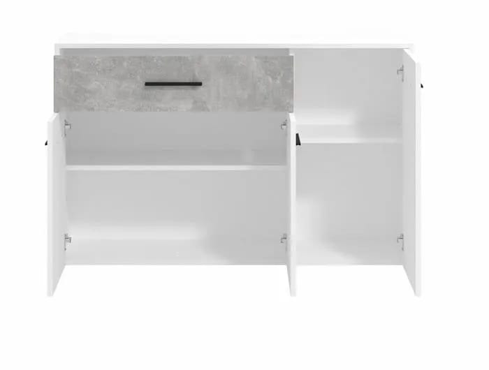 Aparador M234 - Blanco y Lino - Vista alternativa