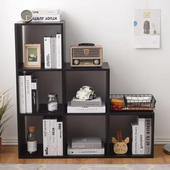 Librero M350 - Wengué - Vista alternativa