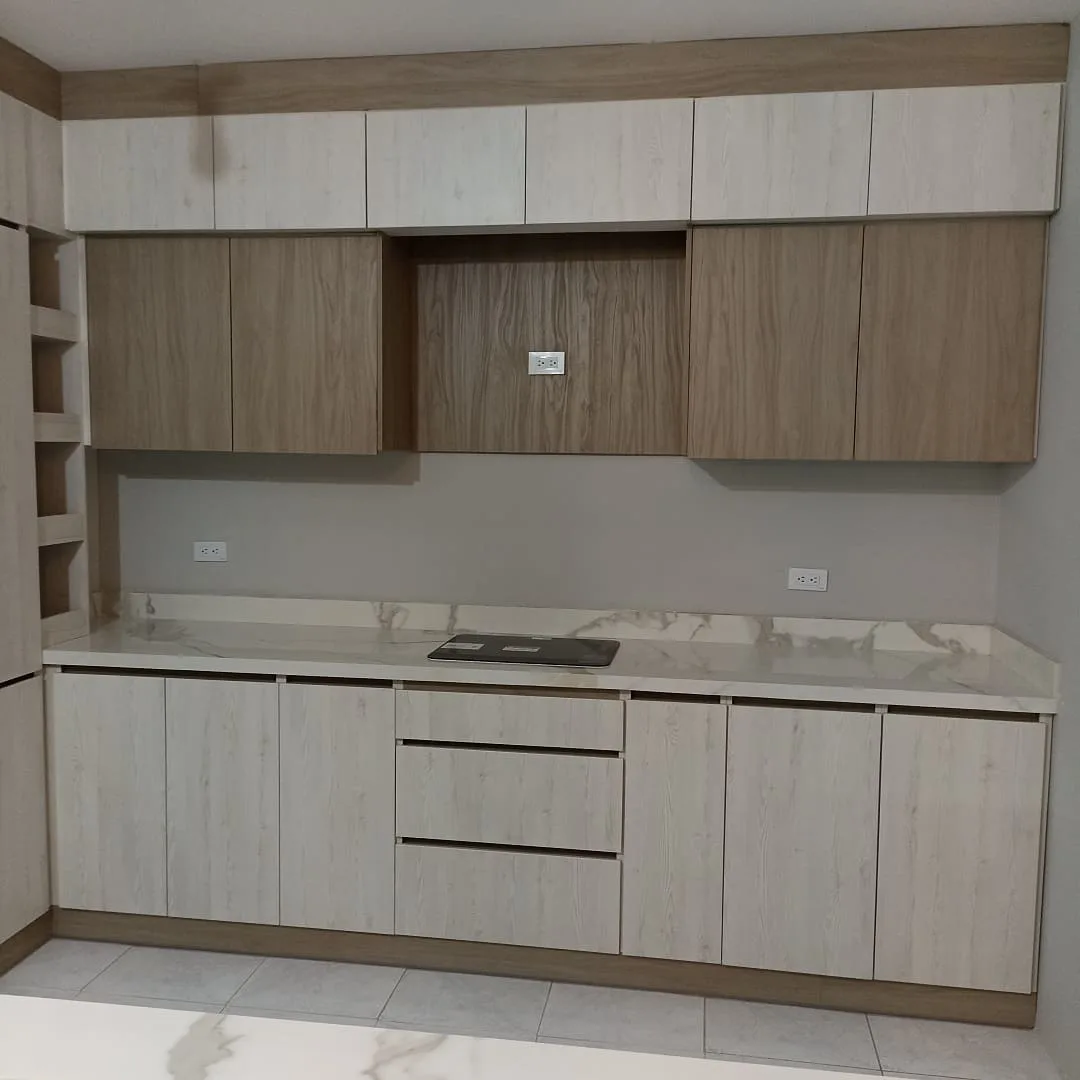 Mobiliario Cocina Nacar y Alaska