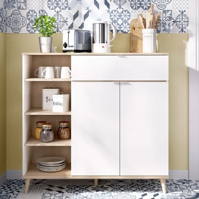 Modular de cocina M303 - Blanco  vista 2