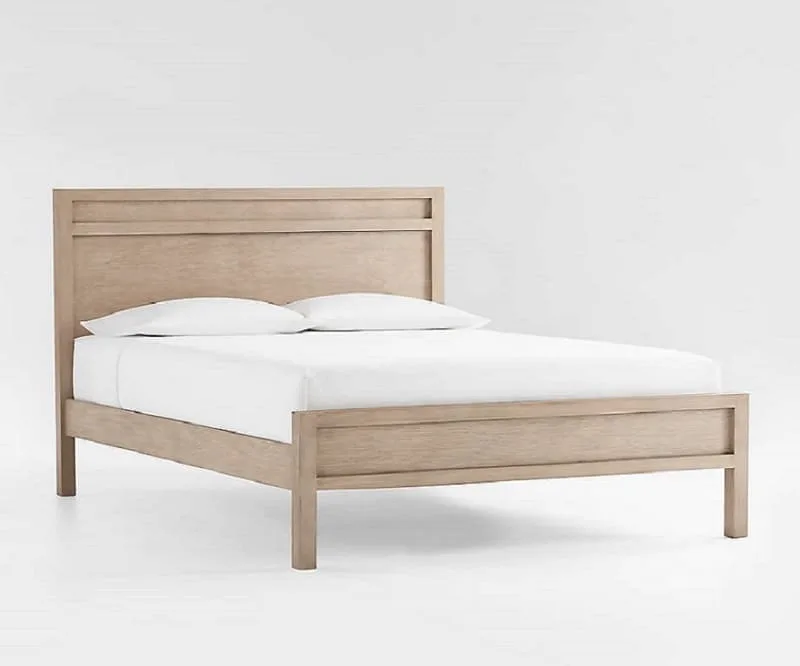 Cama clásica M130 - Nogal vista 2