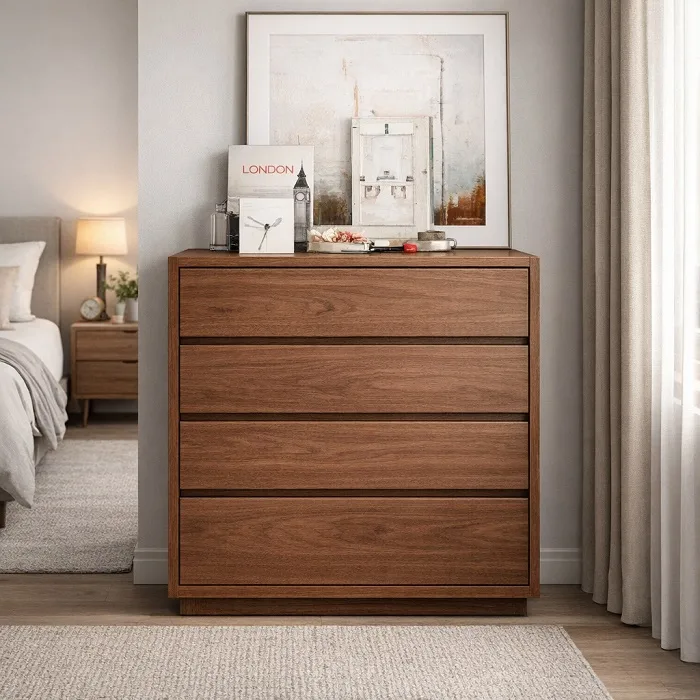 Cómoda M165 - Carvalo vista 3