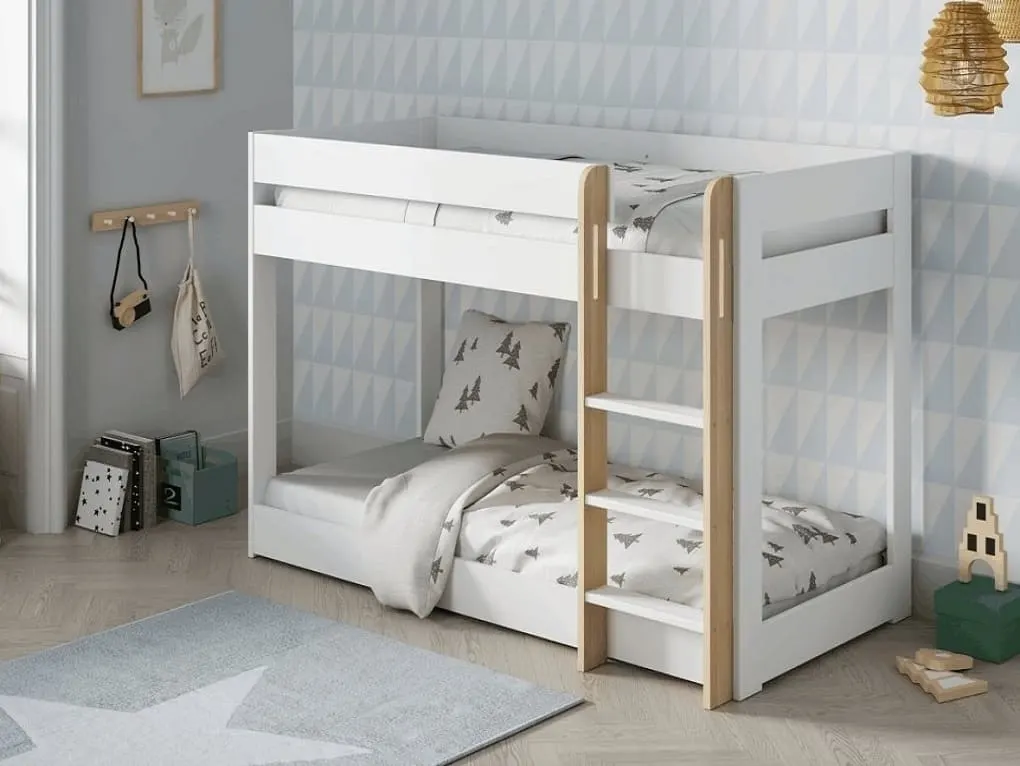 Litera M220 - Blanco y Natural vista 2