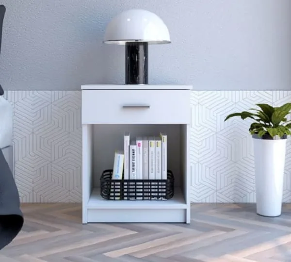 Velador M189 - Blanco vista 2