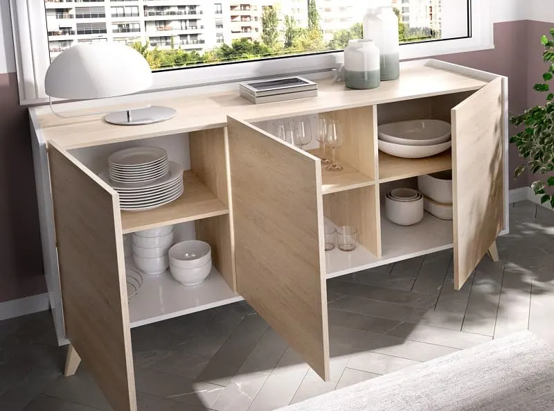 Aparador M235 - Catania y Wengué vista 4