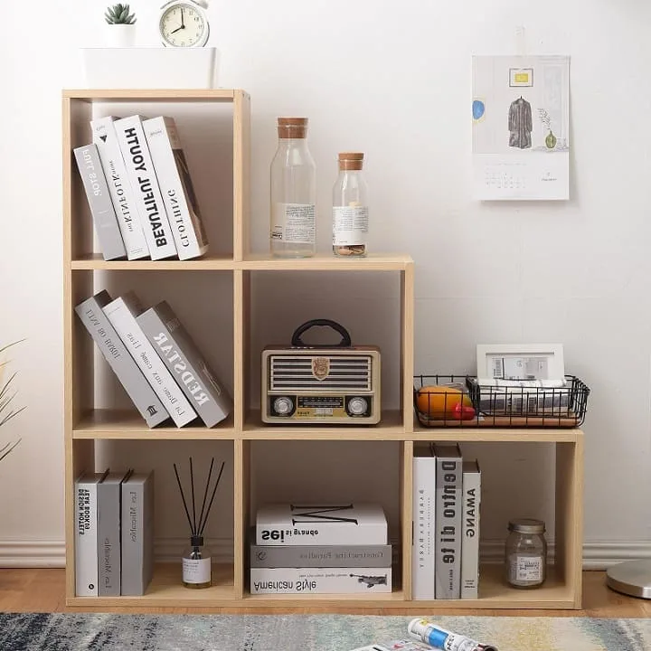 Librero M350 - Wengué vista 3