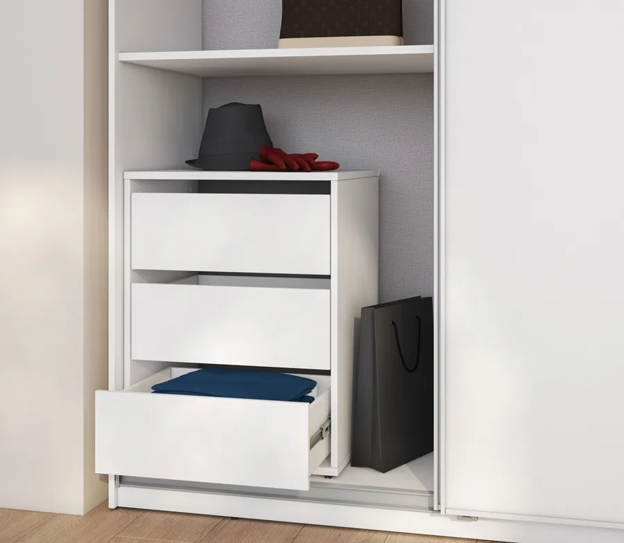 Cajonera Interior de Closet M195 vista 3