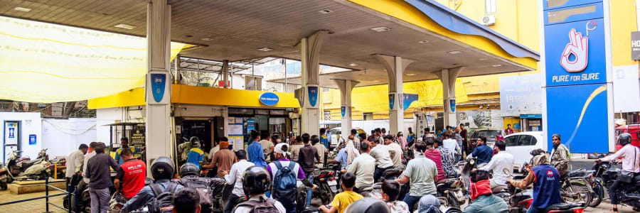 Why Indians Are Panic Buying Fuel