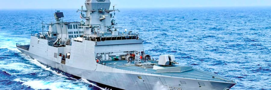 India Commissions 3 Homegrown Warships