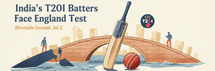India's T20I Batters Face England Test