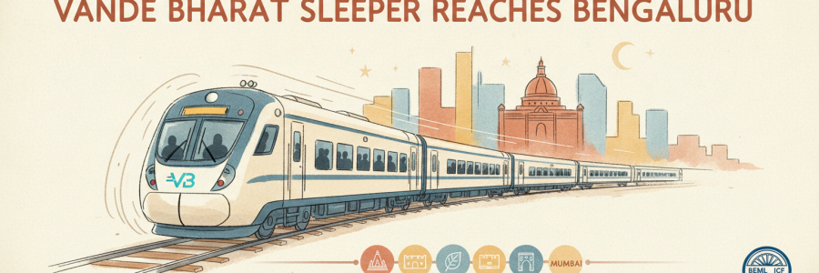 Vande Bharat Sleeper Reaches Bengaluru