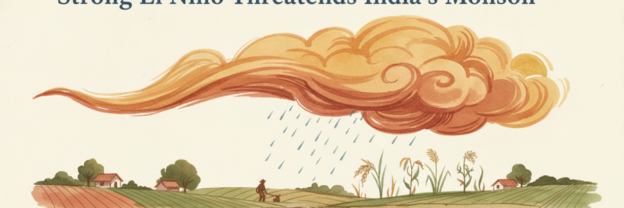 Strong El Nino Threatens India's Monsoon