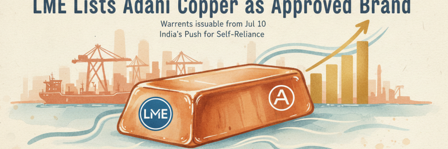LME Lists Adani Copper as Approved Brand