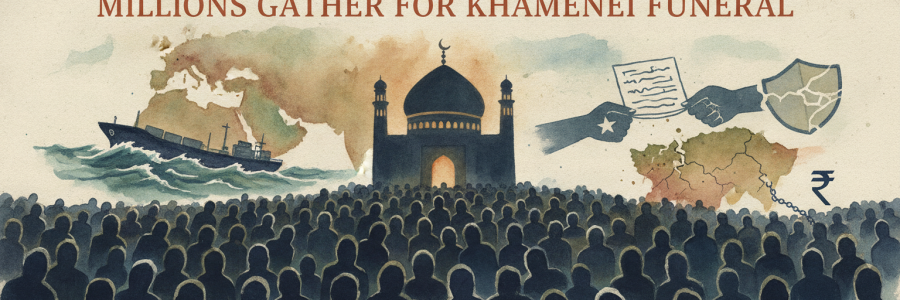 Millions Gather for Khamenei Funeral