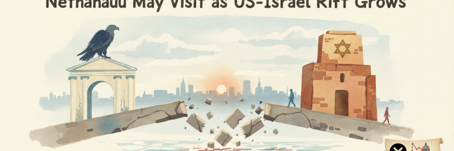 Netanyahu May Visit as US-Israel Rift Grows