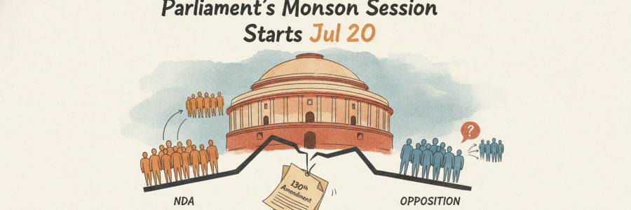 Parliament's Monsoon Session Starts Jul 20