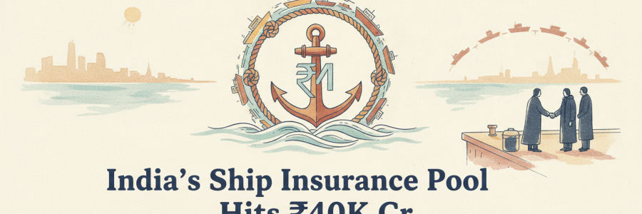 India's Ship Insurance Pool Hits ₹40K Cr