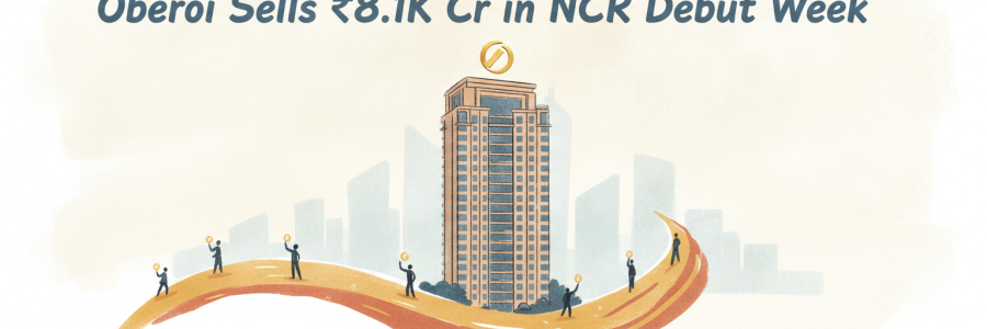 Oberoi Sells ₹8.1K Cr in NCR Debut Week