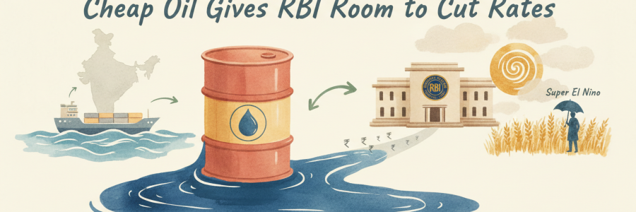 Cheap Oil Gives RBI Room to Cut Rates