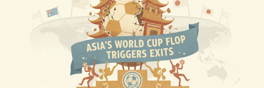 Asia's World Cup Flop Triggers Exits