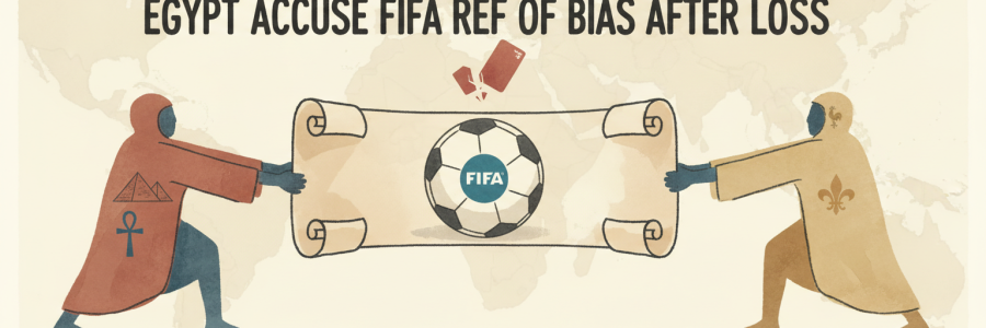 Egypt Accuse FIFA Ref of Bias After Loss