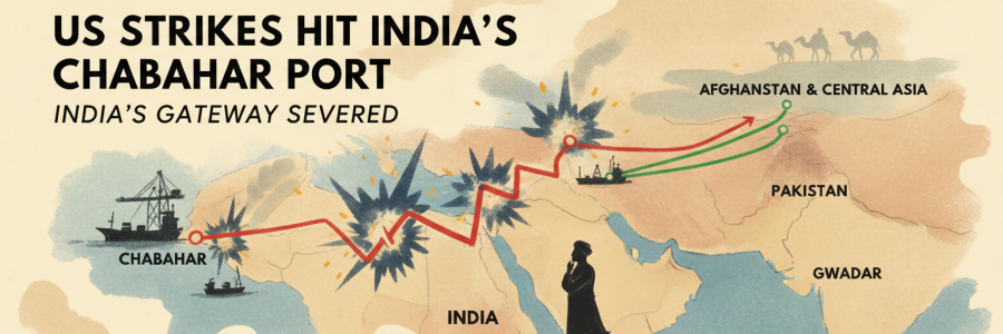 US Strikes Hit Iran's Chabahar Port