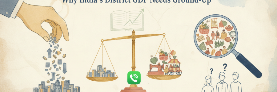 Why India's District GDP Needs a Ground-Up Survey