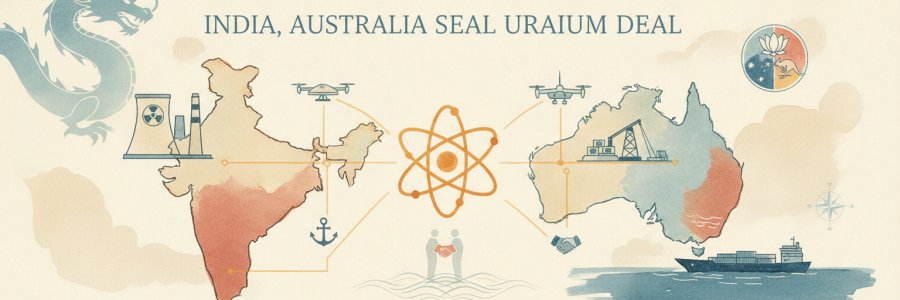 India, Australia Seal Uranium Deal