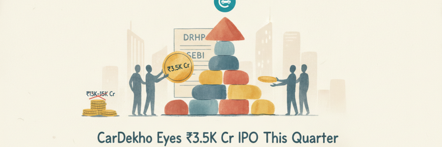 CarDekho Eyes ₹3.5K Cr IPO This Quarter