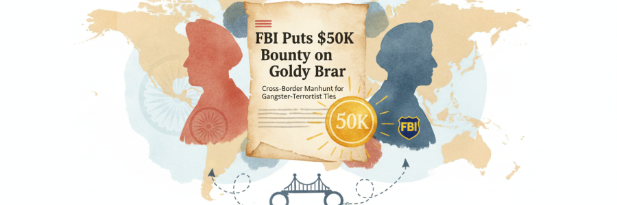 FBI Puts $50K Bounty on Goldy Brar