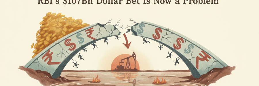 RBI's $107Bn Dollar Bet Is Now a Problem