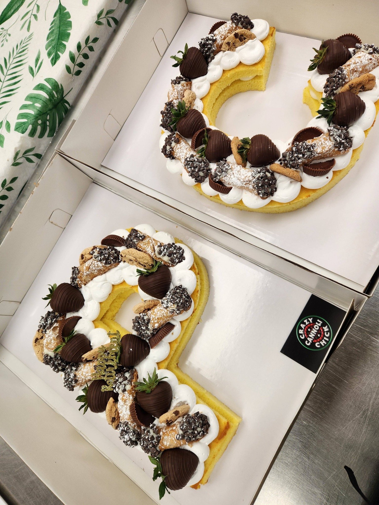 Double Letter / Number Cake